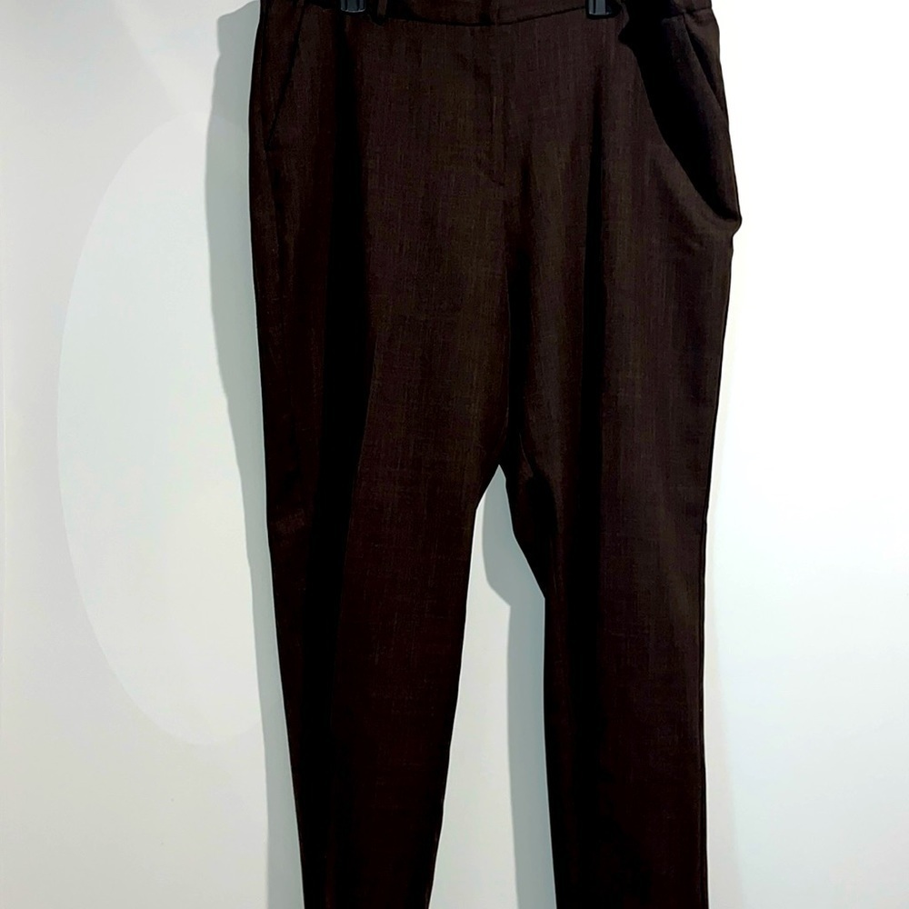 Sag Harbor brown pants. Size 18. Side and back pockets.